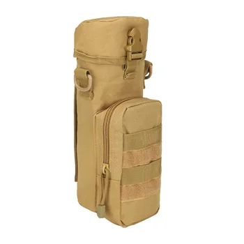 

Protector Plus Tactical Military Water Bottle Pouch Outdoors 1000D Nylon Molle Kettle Bag Holder