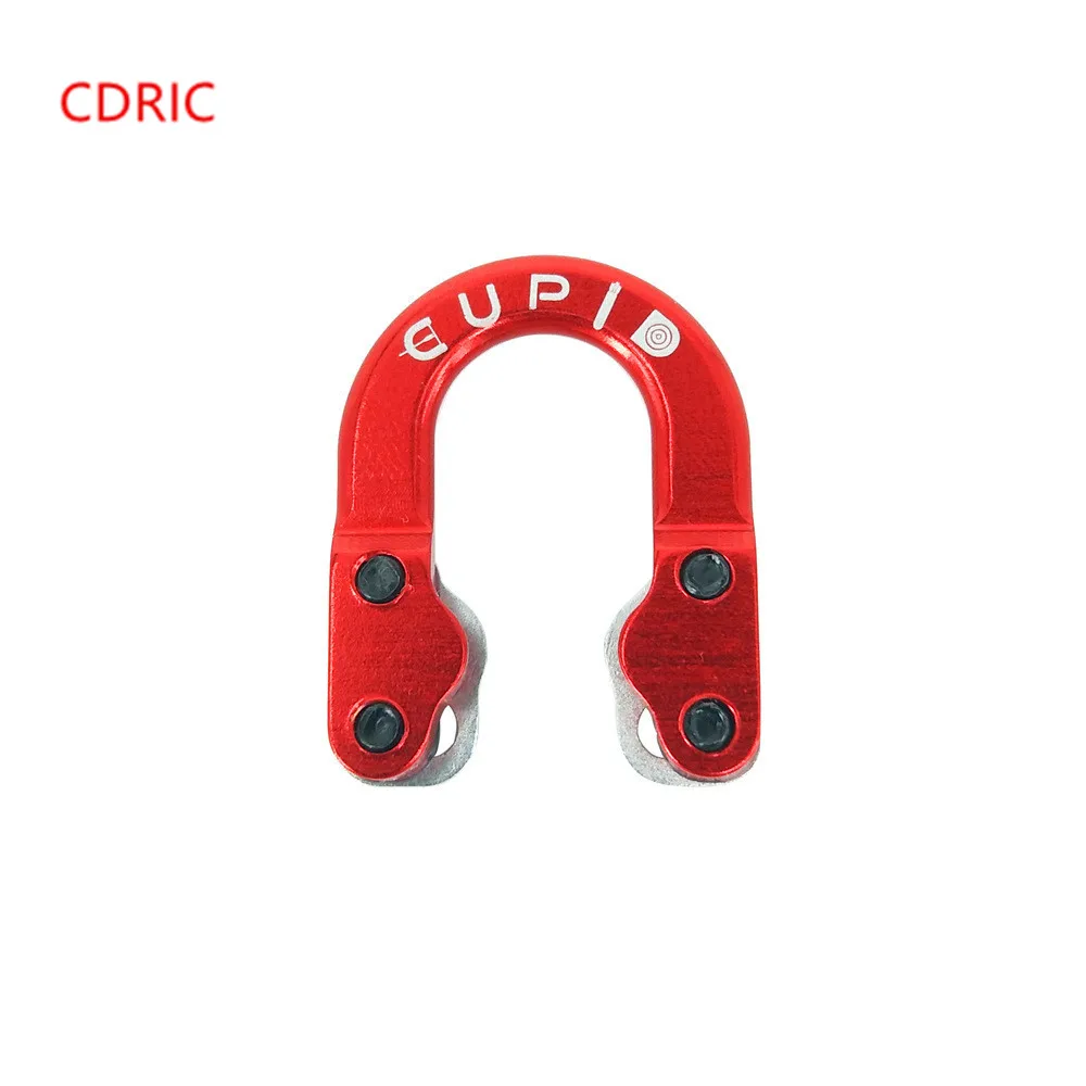 1PCS Ulimate Loop Metal D Ring Aluminum in Rope For Compound Bow Hunting High Strength Safety