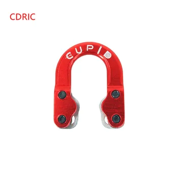 

1PCS Ulimate Loop Metal D Ring Aluminum in Rope For Compound Bow Hunting High Strength Safety And Durability