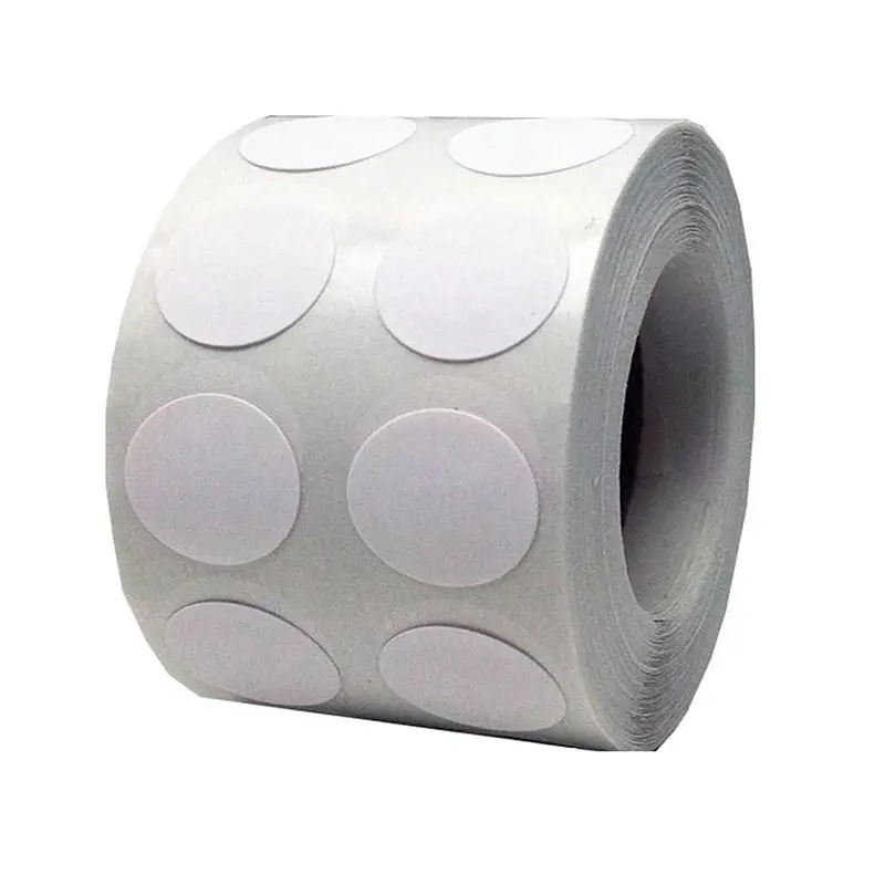 

White Round Color Code Dot Labels 1" Diameter Stickers - 1,000 Per Roll