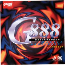 DHS G888(быстрая атака/петля) пунктов в настольный теннис(пинг понг) резиновый с губкой