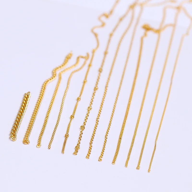 3D المعادن مسمار الفن الديكور معدن الذهب سلسلة الخرز خط متعددة حجم الأفعى العظام DIY مانيكير مسمار الفن الديكور في عجلة 1 مربع
