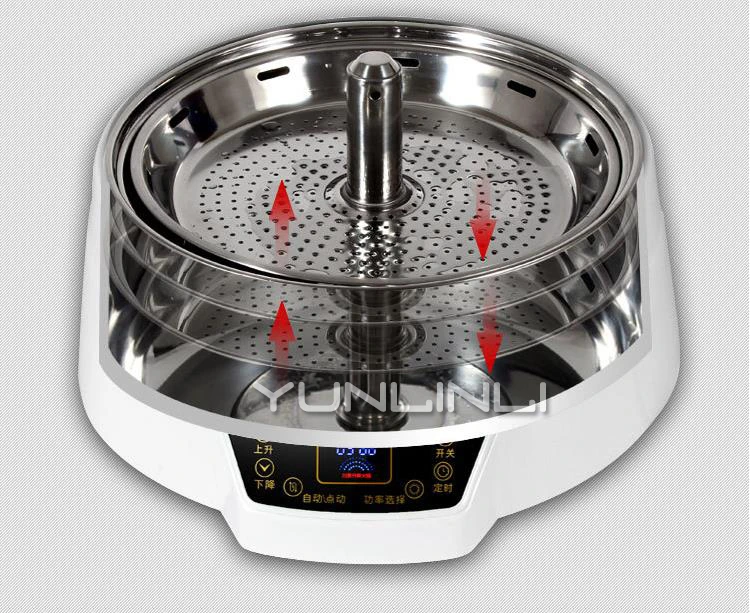 5L многофункциональная электрическая плита горячий горшок бытовая электрическая Паровая Печь Из Нержавеющей Стали электрокастрюля ZGF-G2202
