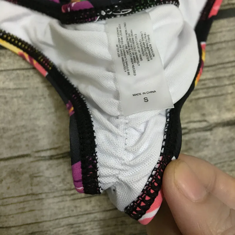 Wholesale Sexy Women Bikini Brazilian Cheeky Bottom Thong V Swimwear Swimsuit Panties Briefs  Bikini Panties cheeky Swim Trunks high leg bikini set