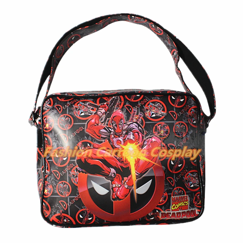 COMICS DC MARVEL Bag Deadpool Captain America Spider Man/Iron Man/ Thor/Superman/flash/Simpson PU L