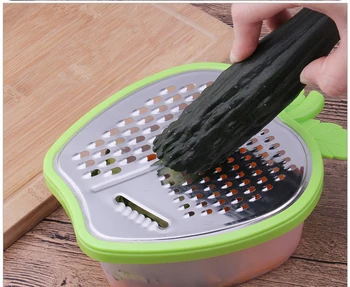 

TTLIFE New 2018 Portable Stainless Steel Kitchen Grater Vegetable Cutter Carrot Slicer Fruits Slicer Kitchen accessories tools