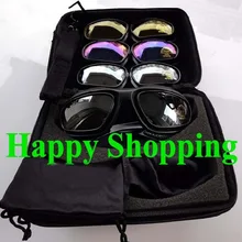 C5 Велоспорт велосипед спортивный для езды на открытом воздухе солнцезащитные очки UV400 Защита 4 пары объектив