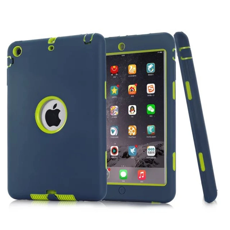 

For iPad Pro 12.9 2017 Shockproof Case Kids Armor Heavy Duty Silicone Hard Cover for iPad Pro 12.9 inch A1670 A1671 Capa Para