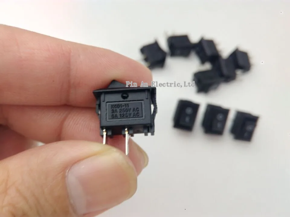

20pcs 10*15mm SPST 2PIN ON/OFF G130 Boat Rocker Switch 3A/250V Car Dash Dashboard Truck RV ATV Home