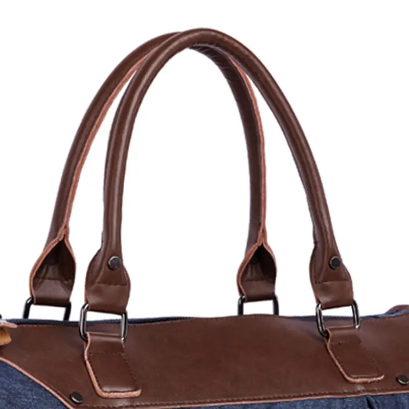 Холст большой Ёмкость дорожная сумка Duffel Выходные Ночь Сумка Чемодан сумки