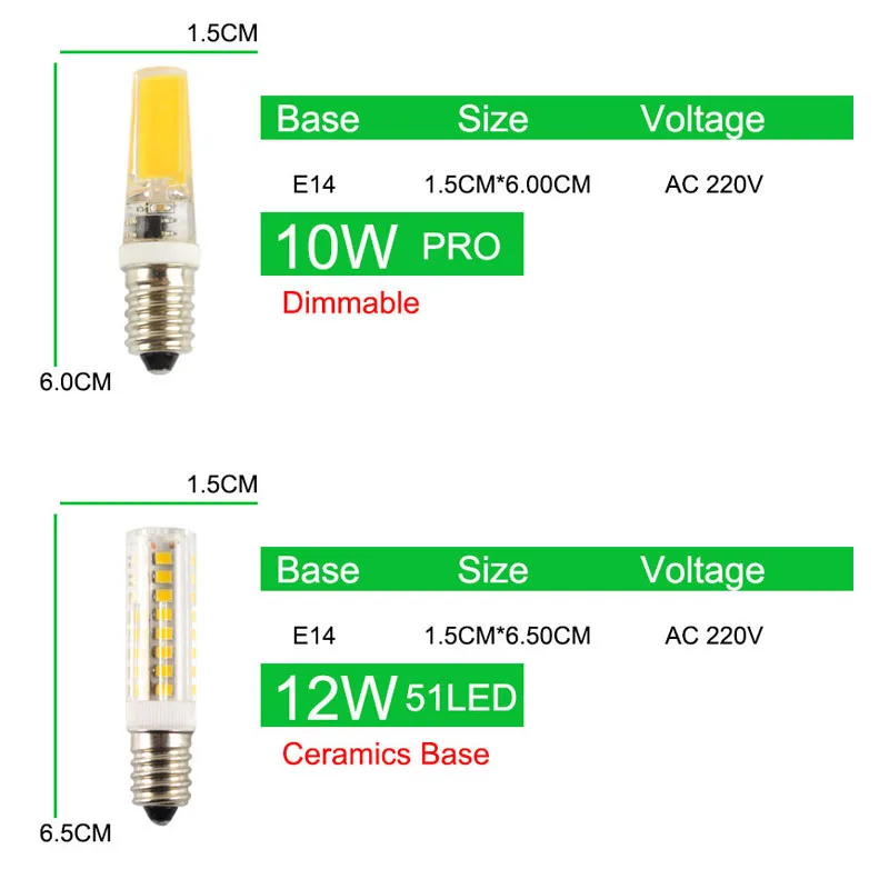 Mini E14 LED Bulb Light 6W 9W 10W 12W 220V Led Lamp E14 Cool Warm White Candle Spotlight Lampada Ampoule Bombilla Lampara Mini E14 LED Bulb Light 6W 9W 10W 12W 220V Led Lamp E14 Cool Warm White Candle Spotlight Lampada Ampoule Bombilla Lampara