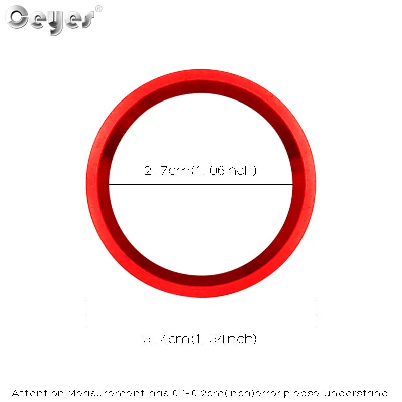 Start Engine Button Ring for AUDI (14)