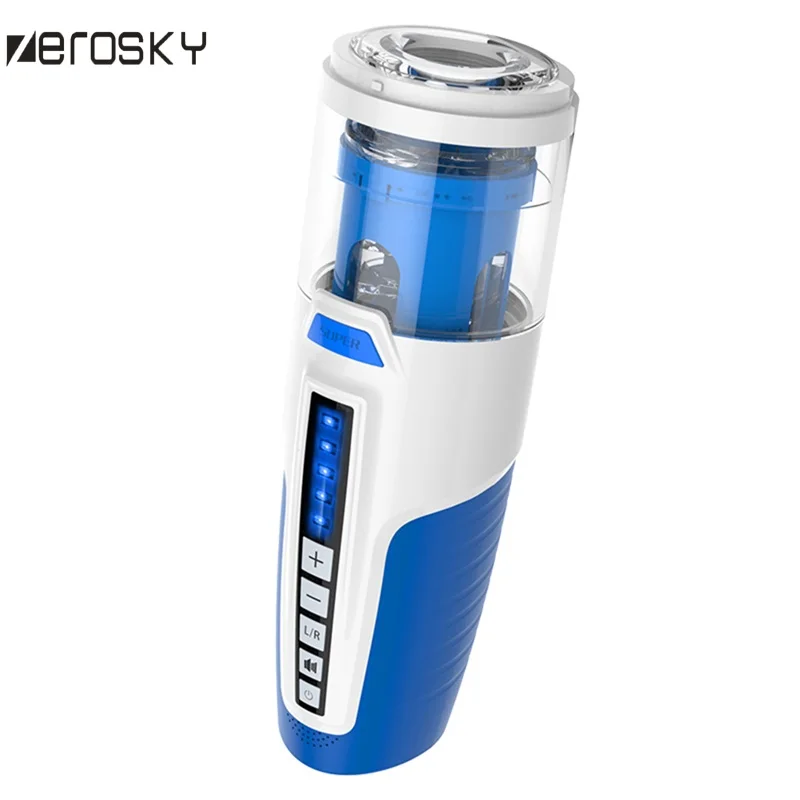 Zersoky супер мощный Мужской мастурбатор секс-игрушки вращающиеся 550р/мин