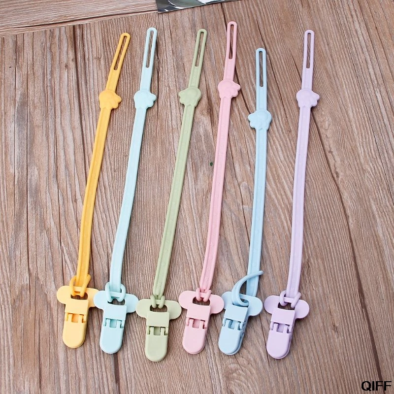 

Baby Pacifier Clip Pacifier Chain Dummy Clip Nipple Holder For Nipples Children Pacifier Clips Teether Anti-drop Rope