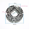 90 degrees CCTV Accessories infrared light 24 Grain IR LED board for Surveillance cameras night vision diameter 44mm ► Photo 3/3