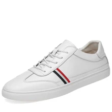 ONLYMONKEY Мужская прогулочная обувь водонепроницаемая кожаная обувь спортивная уличная мужская обувь на плоской подошве со шнуровкой кроссовки