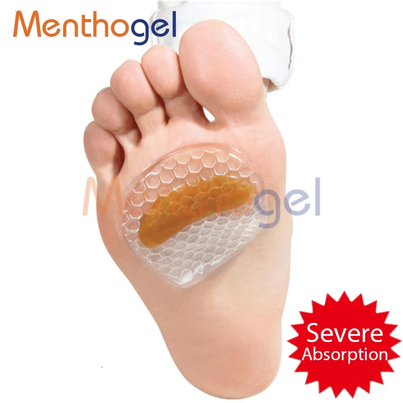

Mehthogel Gel heel protector forefoot Pad Feet Silicone insoles inserts insoles for shoes slip pads insert for high heels