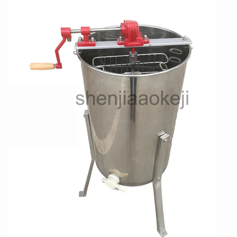 Honey separator Beekeeping Tool Stainless Steel Manual Honey Extractor Beekeeping Equipment Shake honey machine 1pc