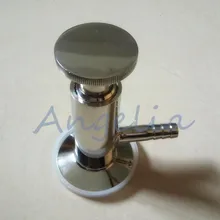 1/" Санитарно 304 нержавеющая сталь 50,5 мм OD Tri-Clamp клапан отбора проб PTFE уплотнение