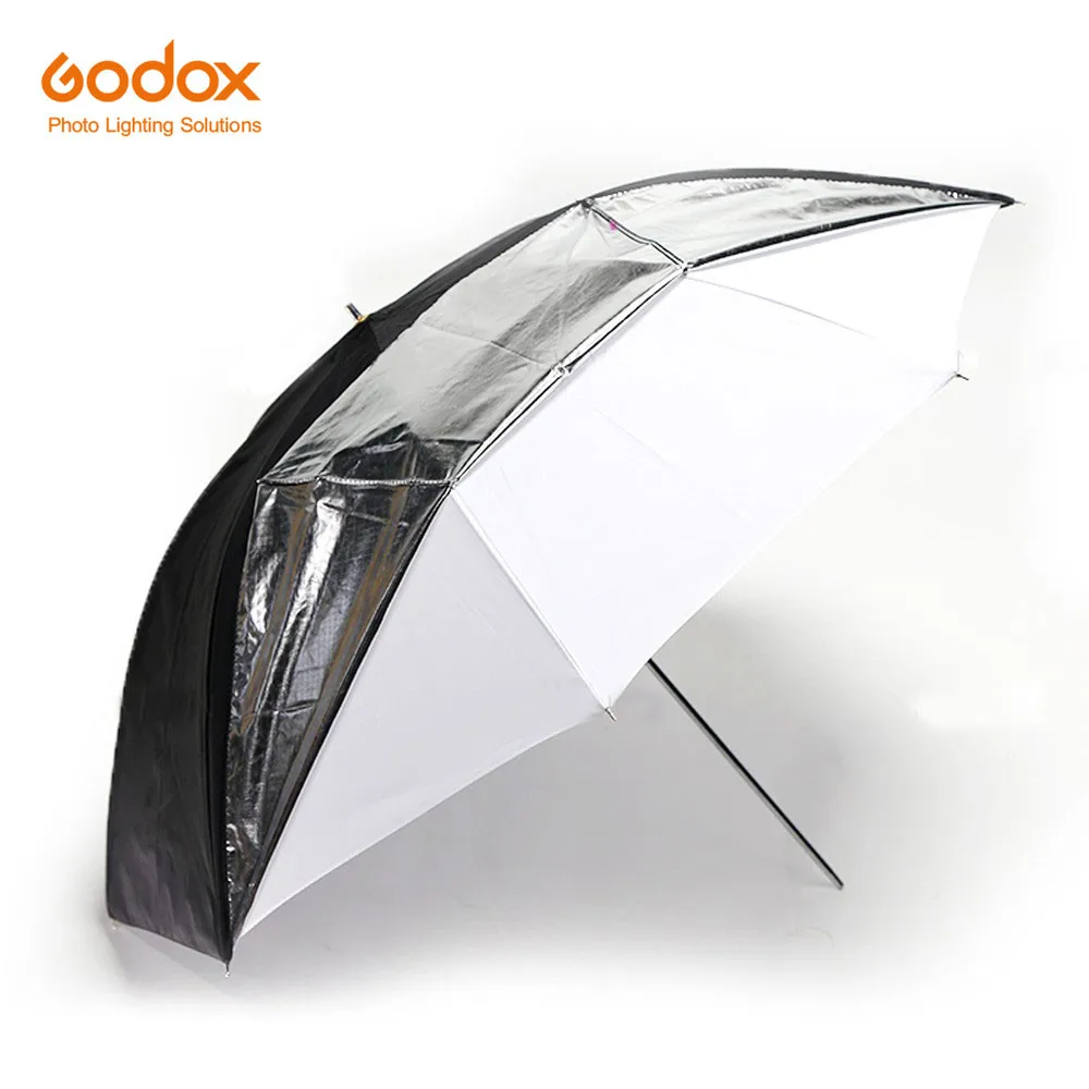 

Godox 33" 84cm Reflector Soft Umbrella Photo Studio Flash Double Layers Black White Umbrella Reflecting Umbrella