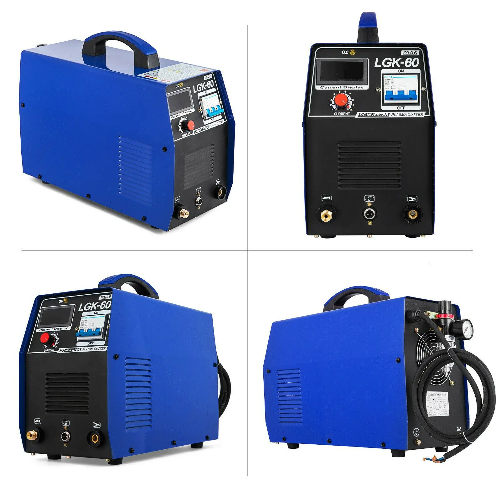 Over-Heat LGK-60 60 Amp Air Plasma Cutter, Pro. digital Inverter Cutting Machine 220V IGBT 220V Power Source