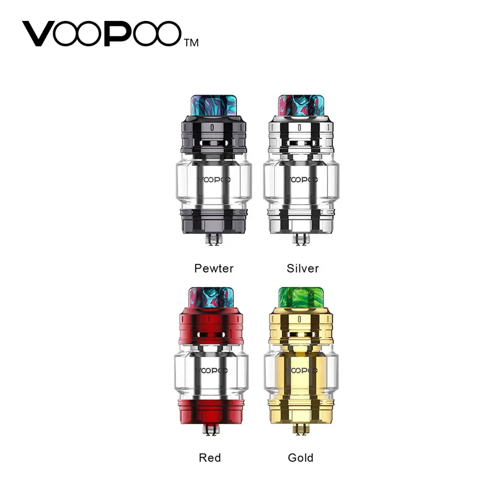 

VOOPOO RimFire RTA 5ml/2ml Capacity Tank 30mm Diameter with Adjustable Air-insulation Deck & Resin 810 Drip Tip Top Filling Tank