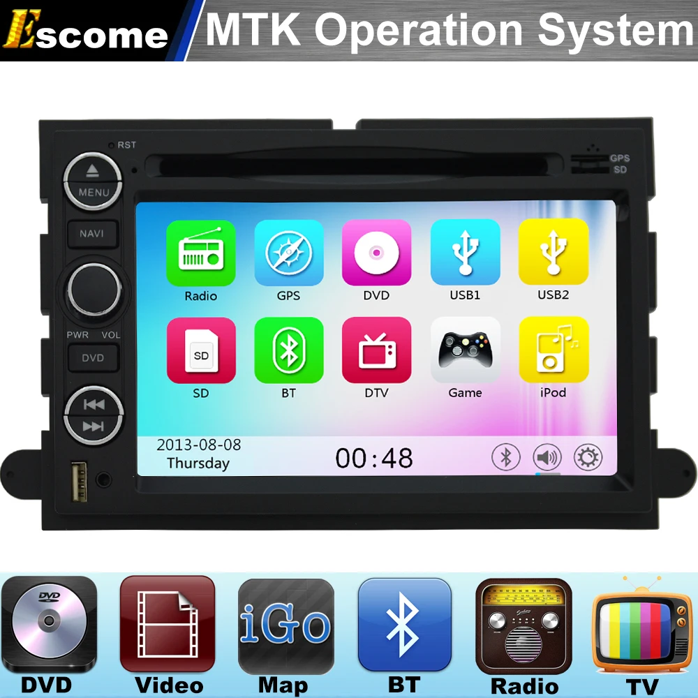 MTK3360 Car DVD Player For Ford Fusion 2006 2007 2008 2009 Ford