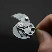 Высокое качество портативный многофункциональный Монетный нож Открытый EDC гаджет мини брелок кулон Открытый Кемпинг небольшие инструменты AA