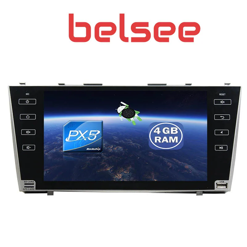 Belsee 9 "IPS экран Android 10 CarPlay головное устройство стерео радио мультимедиа GPS