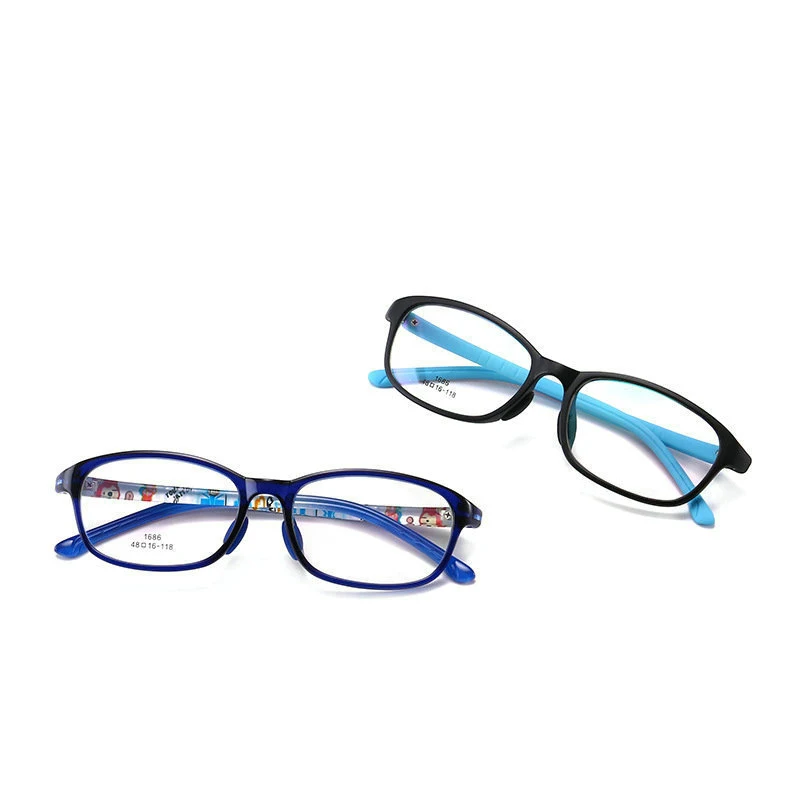 Zilead Kids TR90 Классическая оправа для очков, квадратные оптические очки Sepectacle для мальчиков и девочек, детские простые очки унисекс