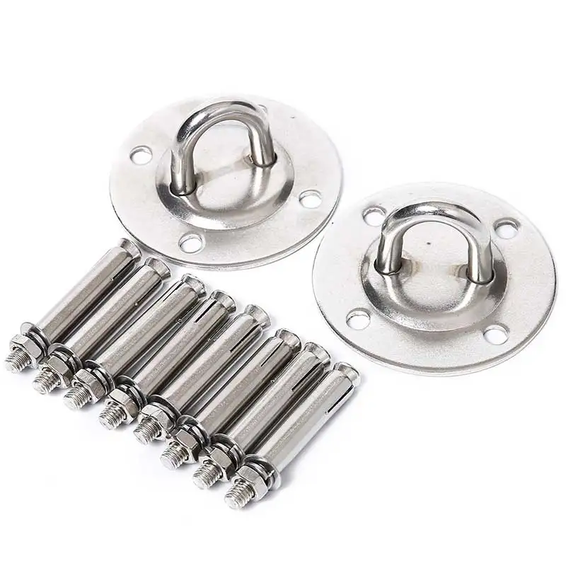 Stainless steel Hammock Ceiling Buckle air YogaHanging Plate fixed