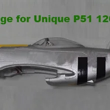 Уникальный RC самолет P51 фюзеляжа запасные части