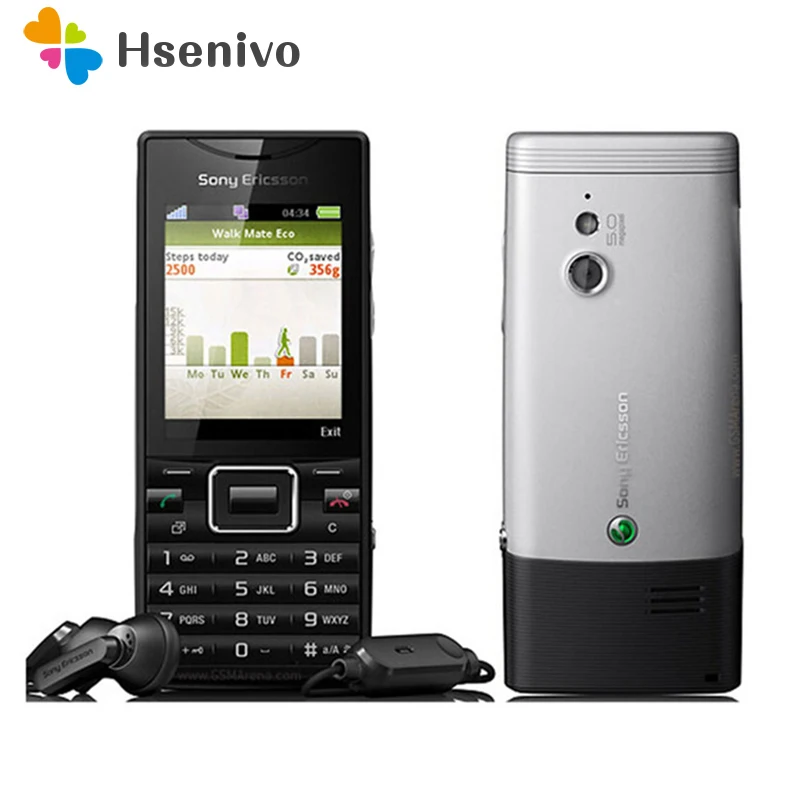  100% J10 Original Sony Ericsson j10 elm 3G 5MP Detachable Battery 1000mAh Cell Phone Wholesale Free