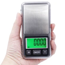 С подсветкой 0,01x200 г карманные цифровые весы серебро Монета Золото Ювелирные изделия большой экран весит Баланс ЖК