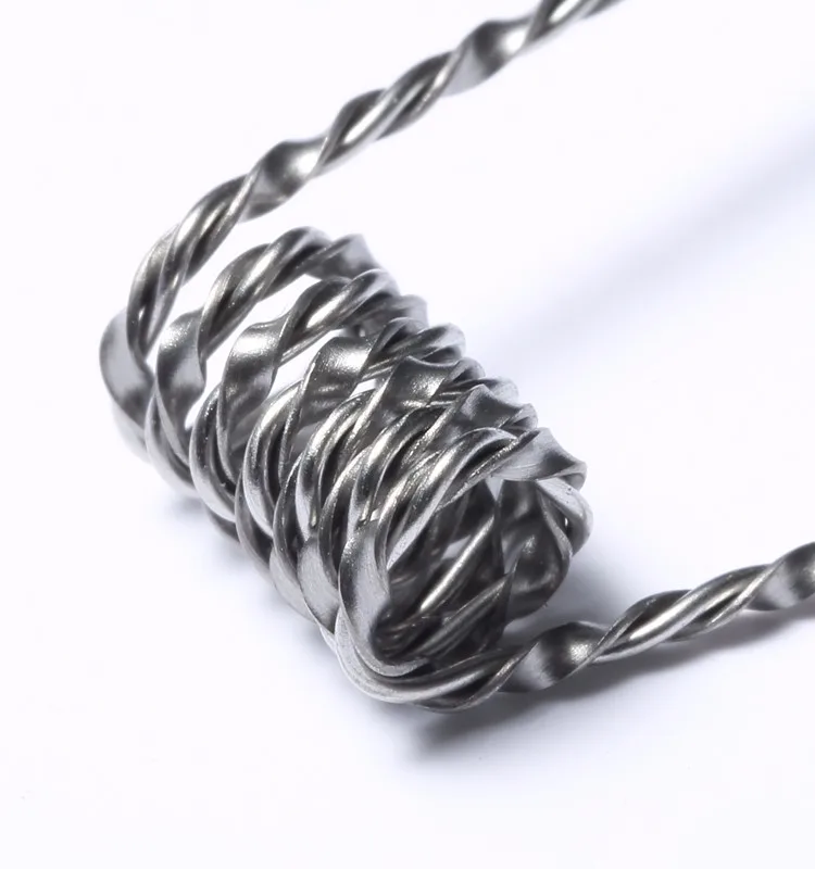 6PCS 0.45ohm mix twisted coil