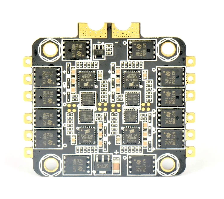 

1PC 35A ESC BLHeli_S 2S-6S 4 in 1 ESC DShot600 30.5*30.5mm Electronic Governor for RC FPV Racing Drone Parts