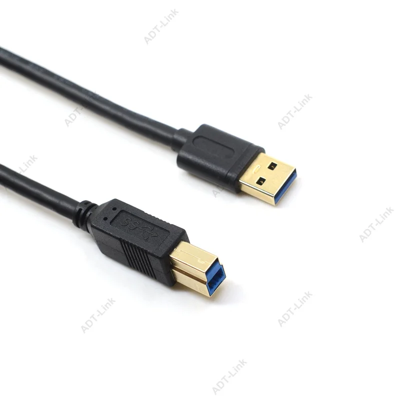 USB 3.0 Printer Cable Type A Male To B Male Scanner USB3.0 High Speed Print Data Cord For HDD Digital Camera Webcam Printer