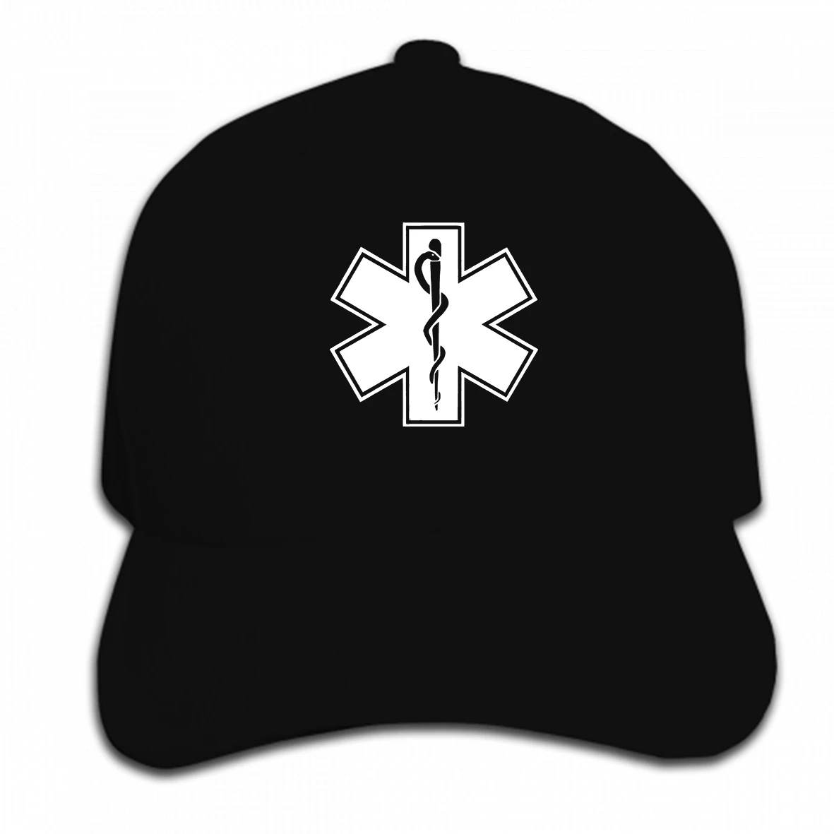 

Print Custom Baseball Cap EMS EMT PARAMEDIC EMERGENCY MEDICAL SERVICES THIN WHITE LINE Hat Peaked cap