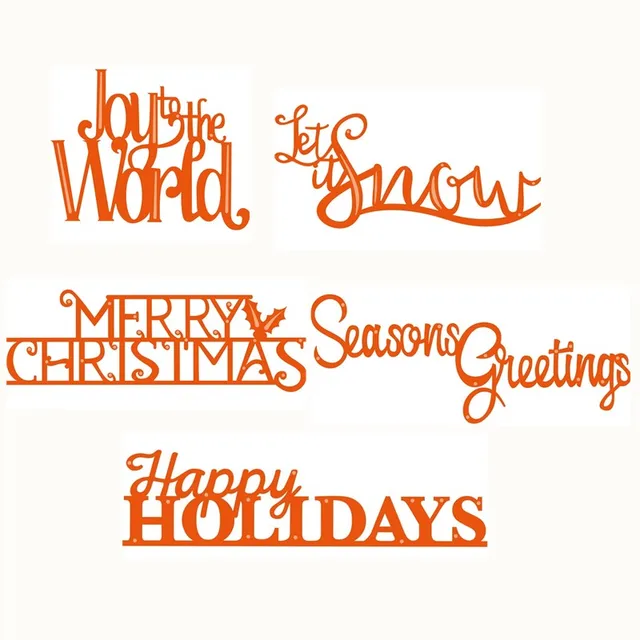 christmas normal english words