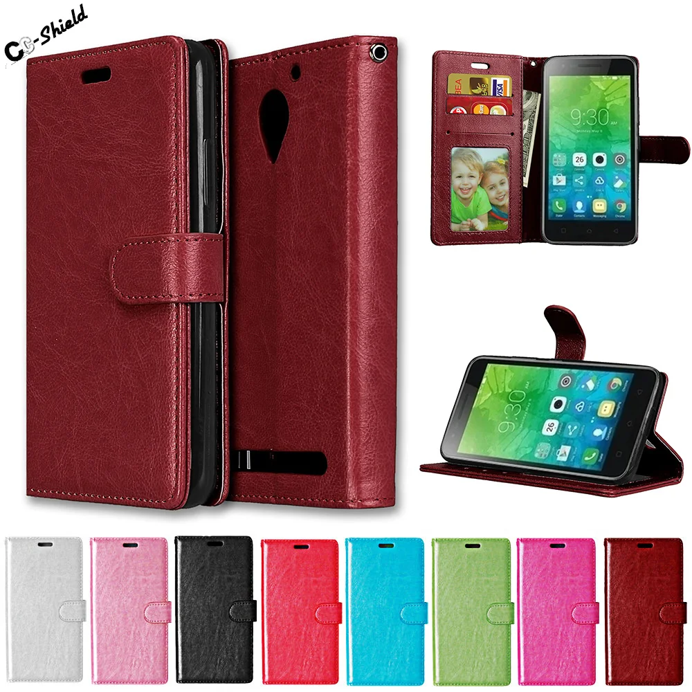 Флип чехол для Lenovo Vibe C2 C 2 K10a40 K10 a40 с рамкой фото телефона кошелек кожаный K10a 40