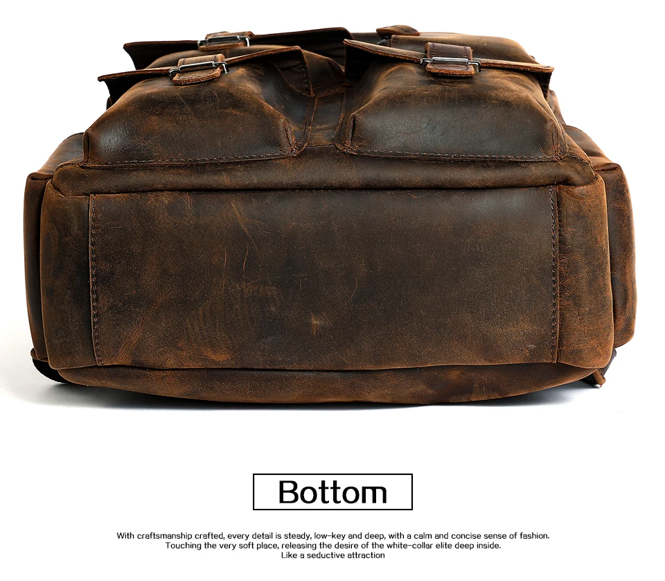 -2_04MVA Men's Backpack Vintage Bag Men Genuine Leather Anti Theft Backpack for Laptop Travel Backpacks Casual Schoolbag Gifts 3506
