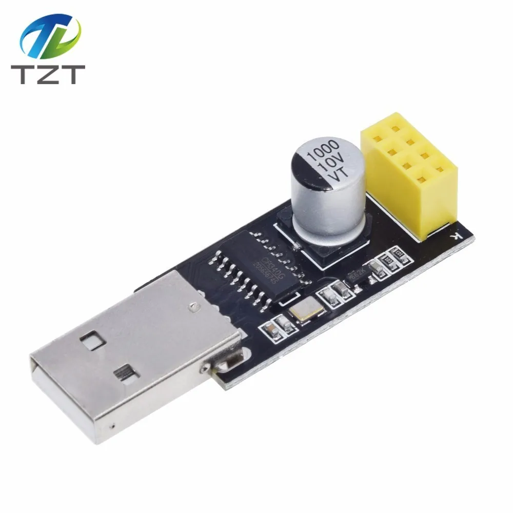 Программатор ESP01 адаптер UART GPIO0 ESP 01 Adaptaterr ESP8266 CH340G USB в последовательный