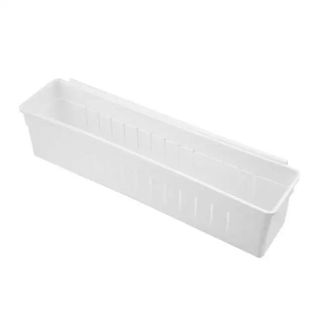 2 Colors Narrow Plastic Waterproof Adjustable Drawer Storage Organizer