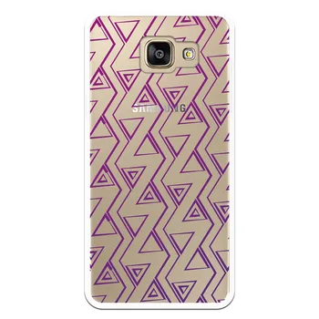 

Stand case costume drawing Triangulos Purples WP016 for Samsung Galaxy A5 2016
