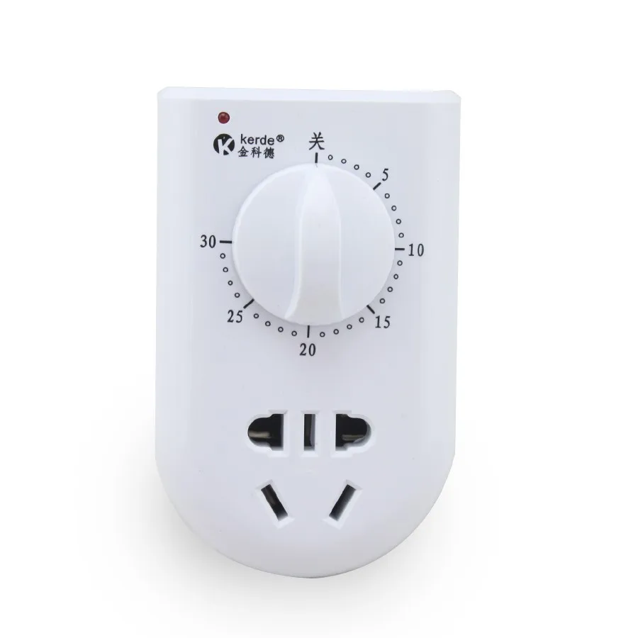 

Machinery High power timer switch socket water pump timer switch AC 110V 220V 50HZ 60HZ 2200W 10A 15/30/60 minutes free shipping