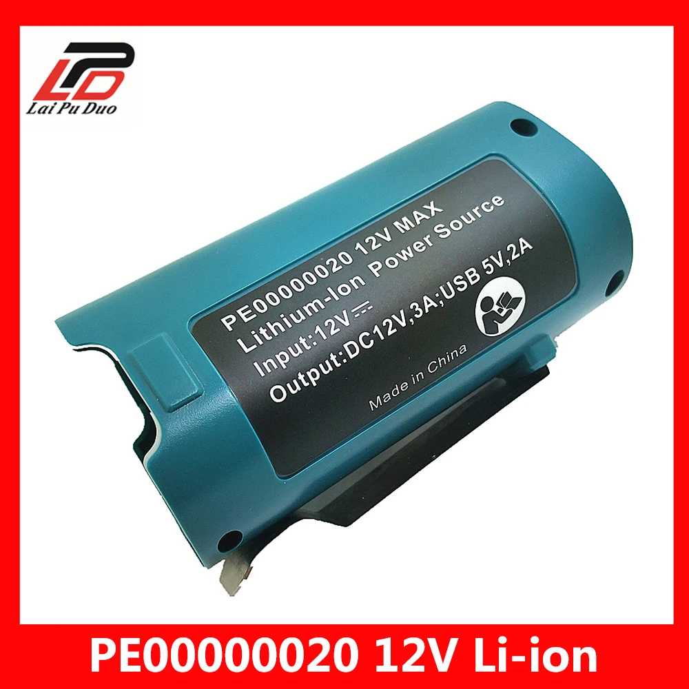 

For Makita PE00000020 Heated Jacket 12V USB Charger Adapter Replacement Li-ion Battery