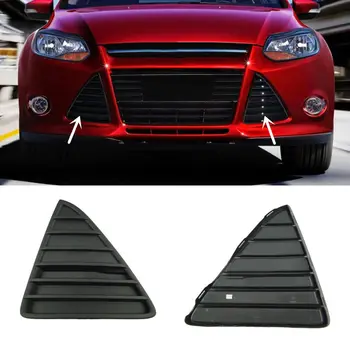 

2PCS Auto ReFit For Ford Focus 2012-2014 ABS Front bumper Grille Cover