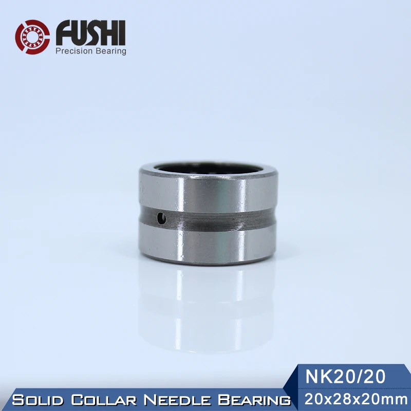 NK20/20 подшипник 20*28*20 мм(5 шт.) сплошной воротник Игольчатые роликовые подшипники без внутреннего кольца NK20/20 NK2020 подшипник