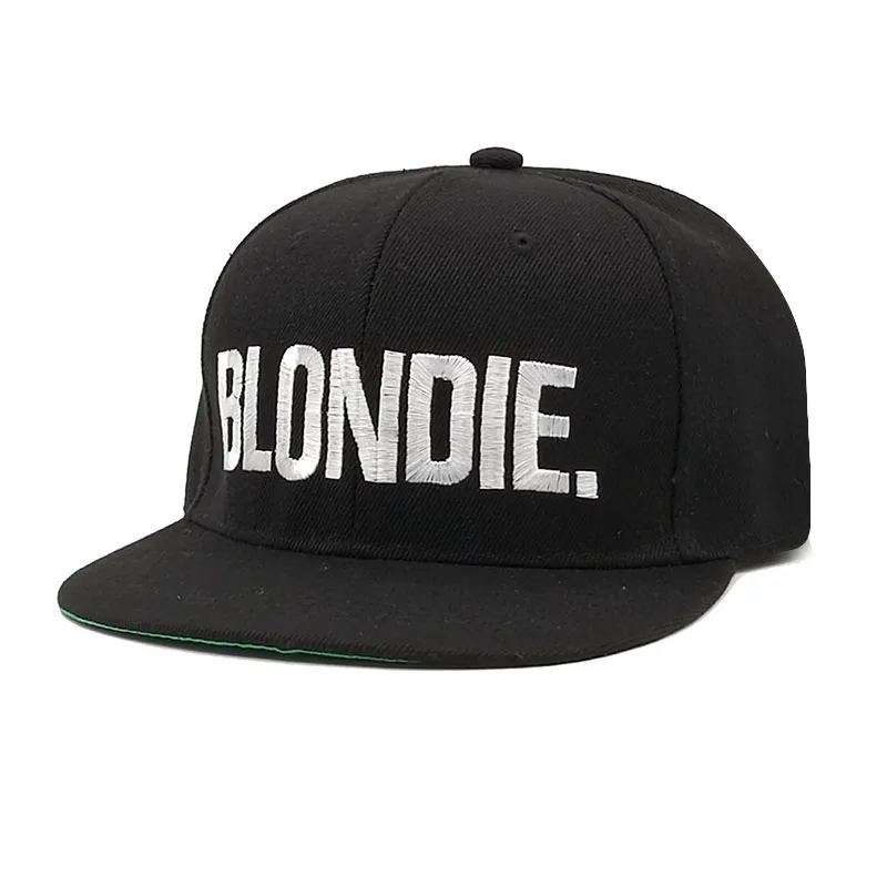 Kioninai 2017 BLONDIE домовой Вышивка Snapback Hat Кепки s Для женщин мужчин девочек Бейсбол хип
