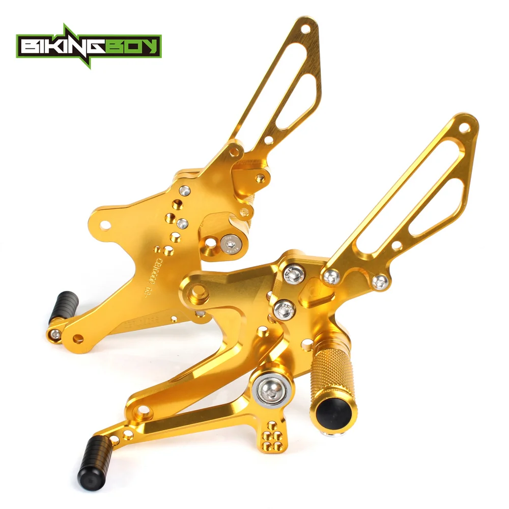 Gold Rear set control kits for Honda CB1000R 08- (1)